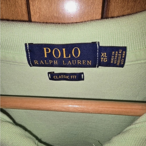 Polo Ralph Lauren Men’s Polo Shirt Classic Fit Green Size XL - Picture 2 of 3